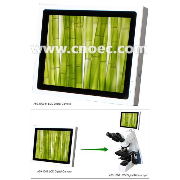 8'' LCD Digital Eyepiece Camera 3.0 Mega Pixels CMOS Chip Bluetooth A59.1009