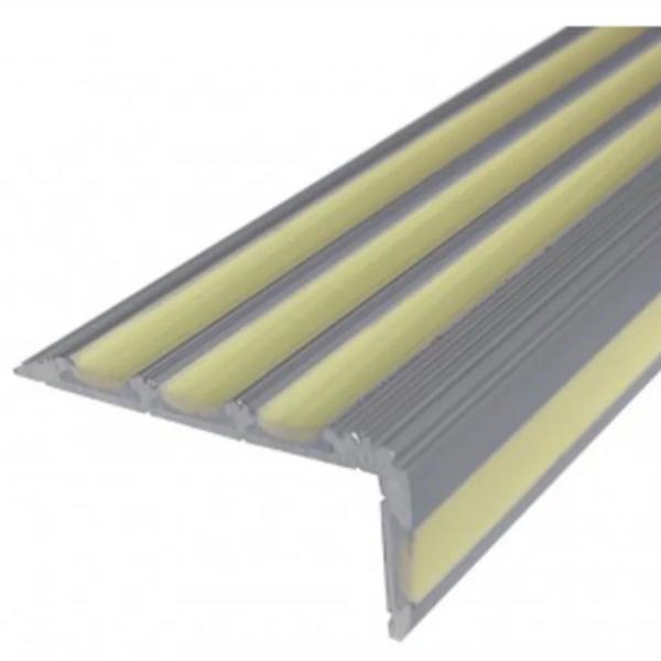 Safety Sign Stair Nosing Aluminium Reflective Strip Stepping Markers