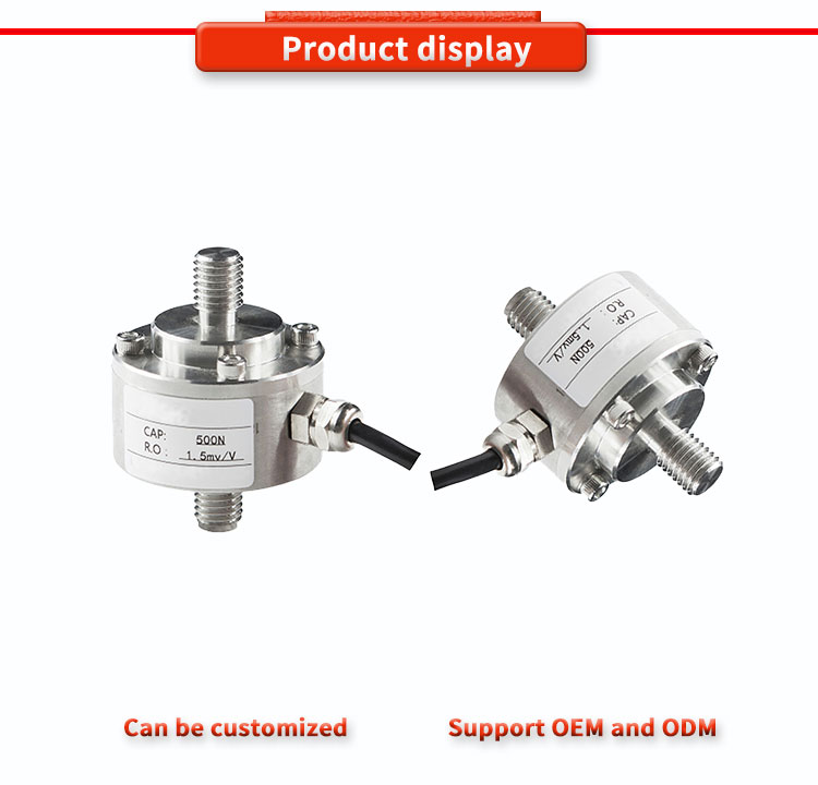 2.0mV / V Sensitivity Robotic Arm Tension And Compression Gravity Weighing Force Sensor