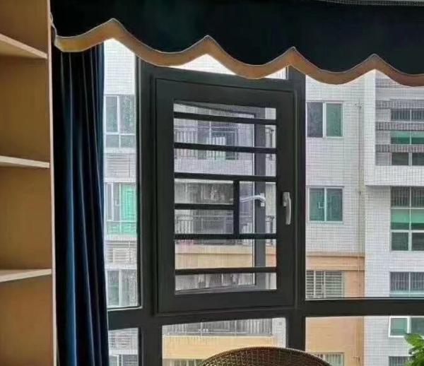 Quality Waterproof Aluminum Swing Window Laminated Glass Window Swings Open for sale