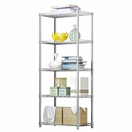 Quality High Durability Home Wire Shelving Chrome Plated Static Loading 200kg for sale