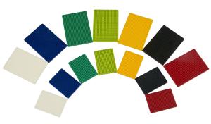 13.2×9.2 cm Miniature Round Hole Breadboard Single Layers Composite Base
