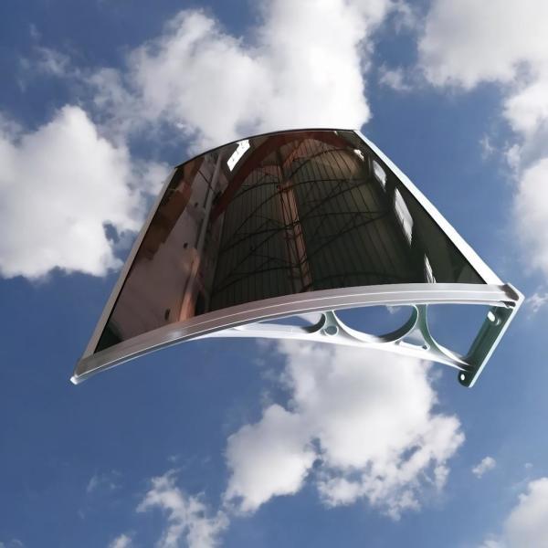 Quality Noise Reduction Solutions Polycarbonate Sail Material At Aluminum Bracket for sale