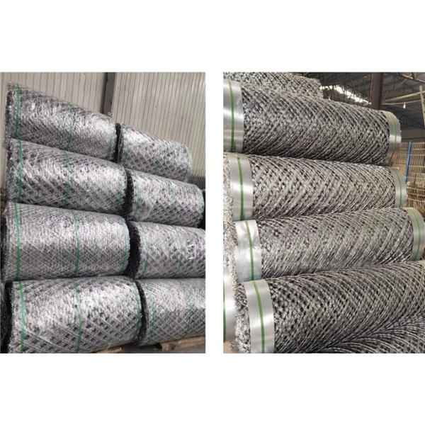 Anti Climb Razor Wire Fence Hot Dipped Gi Diamond Razor Barbed Wire Mesh