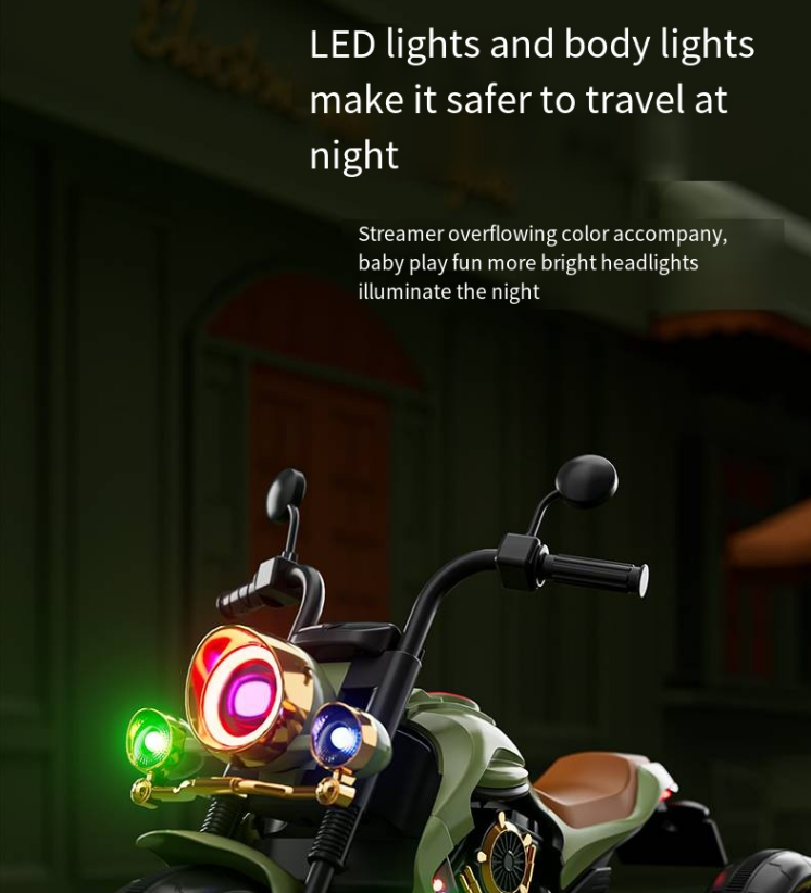 Electric Motorcycles Ride-on Cars for Kids Age Range 8-13 Years Packing Size 65*36*46