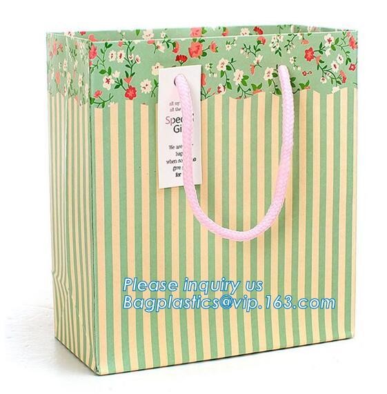 Fashion Custom Printing Luxury Gift Shopping Carrier Paper Bag With Your Own Logo Print,strong twisted handle black leat