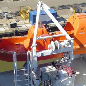 China Advanced Marine Rescue Boat Davit System A Frame wholesale