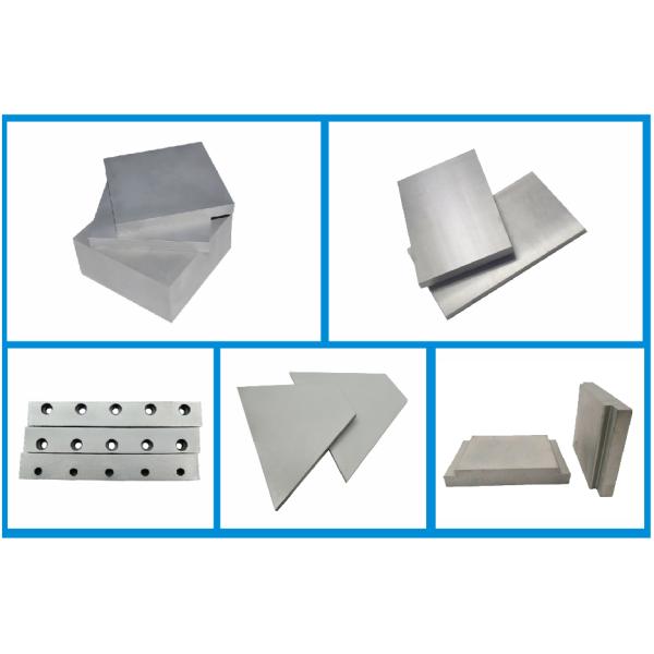 High Hardness Tungsten Carbide Plate Rectangle Shape Corrosion Resistance
