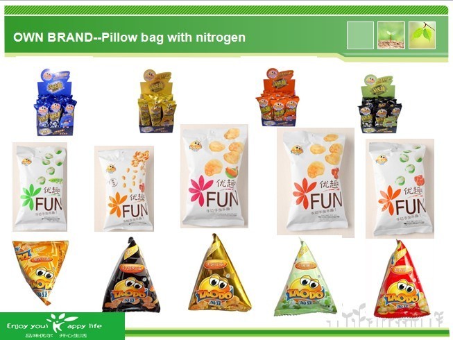 Salted Roasted Spicy Small Peas with BRC/FDA/Kosher/Halal Cetification Dried and Fried Crunchy and Crispy Snack Food
