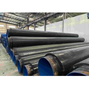 Seamless Steel FBE Coated Pipe / 3PE Coated Pipe 3 Layers For Pipeline Coating