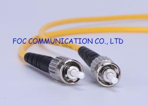 China Optical Fiber Patch Cord 9/125 Fiber Optic Patch Cord Single Mode ST SC 3.0mm For WAN Systems wholesale