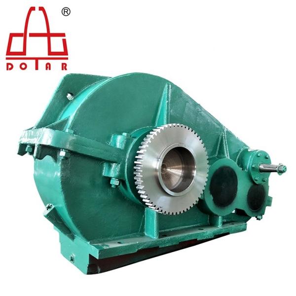 Motor Reduction Gearbox 45 Steel Cylindrical Gearbox Foot Mounted
