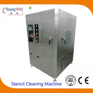 China Cleaning System SMT Stencil Cleaner with 2PCS 50L Tanks & Unique Double Four Spray Bar wholesale