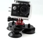 Strong Low Angle Removable Suction Cup Mount For GoPro Hero 5 4 3 3+ Session
