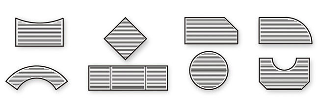 Aluminum Commercial Entrance Matting High Traffic Custom Size Entry Mats Residential