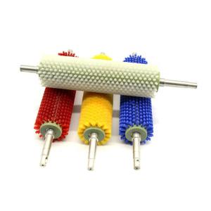 China Industrial Nylon Cylinder Roller Brush Rotary Customized wholesale