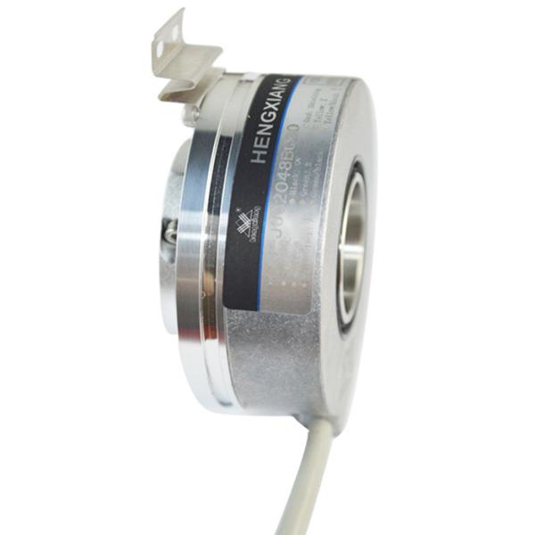 Quality K76 Quadrature Rotary Encoder , 3000 Resolution Hollow Shaft Encoder For Motor for sale