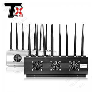 China High Gain Antenna High Power Mobile Phone Jammer For Wifi / GPS Stable Performance wholesale