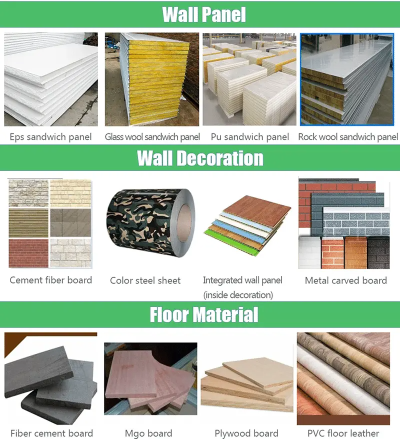 Fold Out Container House interior