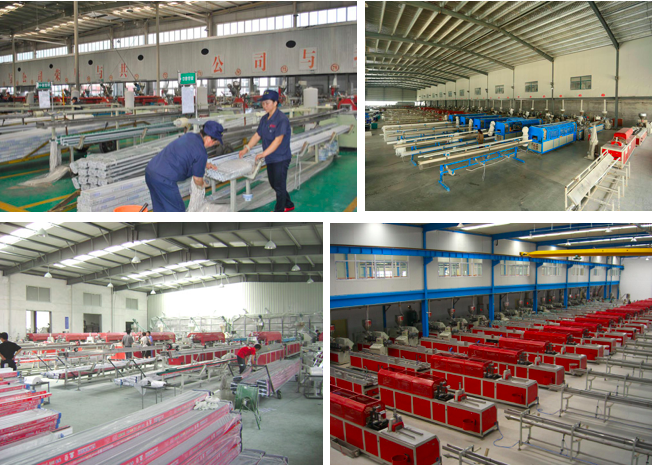 Customized Voltage Pvc Window Profile Extrusion Line Siemens Main Electrical Part 1