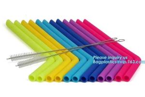 China reusable drinking straws individual wrapped drinking straws silicone funny drinking straws,BPA Free Soft Reusable Drinki wholesale