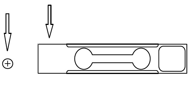 High Accuracy Strain Gauge Load Cell Scale Sensor For Weighing System
