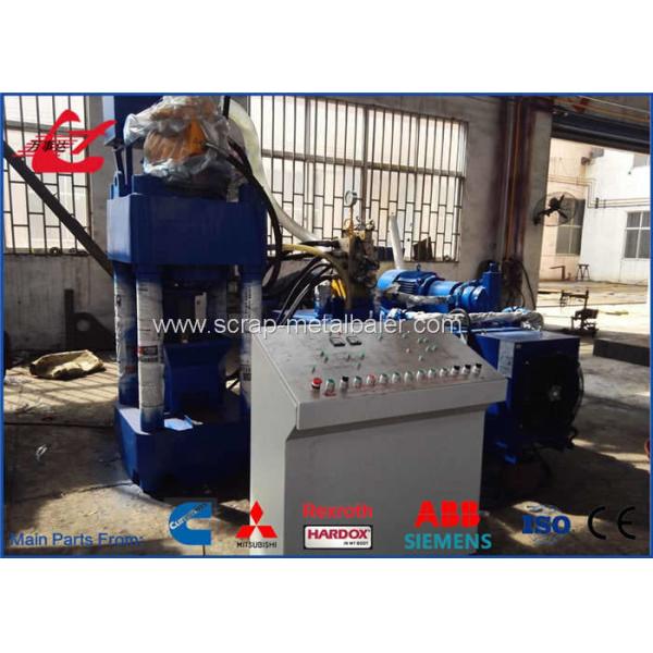 Customised Size Metal Briquetting Machines With Feeding System Y83-6300
