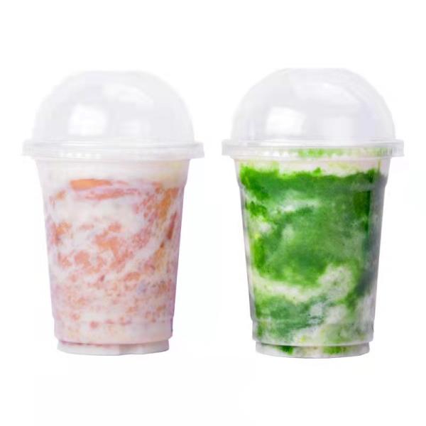 Quality Disposable Bubble Milk Tea Plastic Cups 90ml 500ml ODM for sale