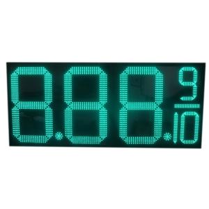 China 24V Digital Gas Changer LED Signs for Regular and Diesel Fuel at Outdoor Gas Stations wholesale