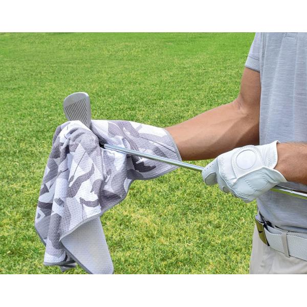 Soft Microfiber Ployester Golf Towel Digital Printed With Custom Logo Waffle Towel