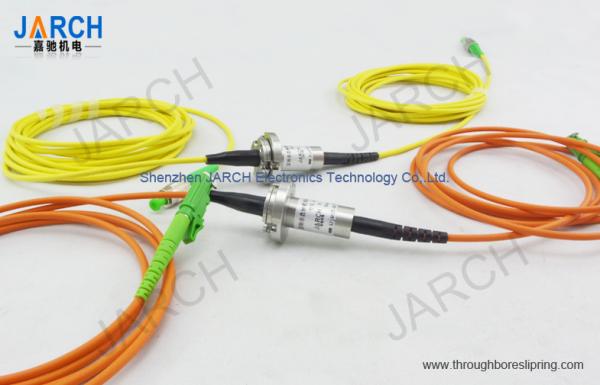 Quality Single mode 1310 / 1550 nm Fiber Optic Rotary Joint / FORJ for HD-SDI for sale