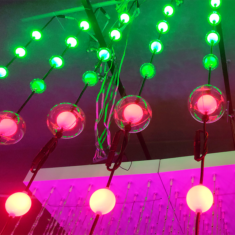 3D LED Pixel Lights for Outdoor All Festivals Decoration LED Christmas Ball