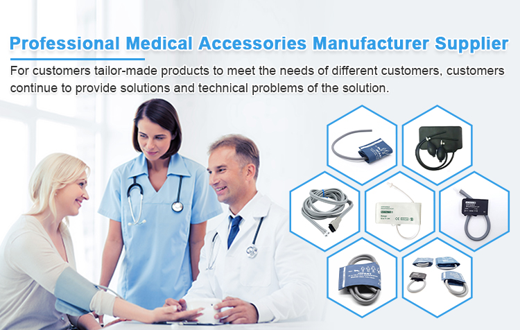 Medical Mindray ECG Cable Clip 6pin 3 Lead Far Infrared Disinfecting