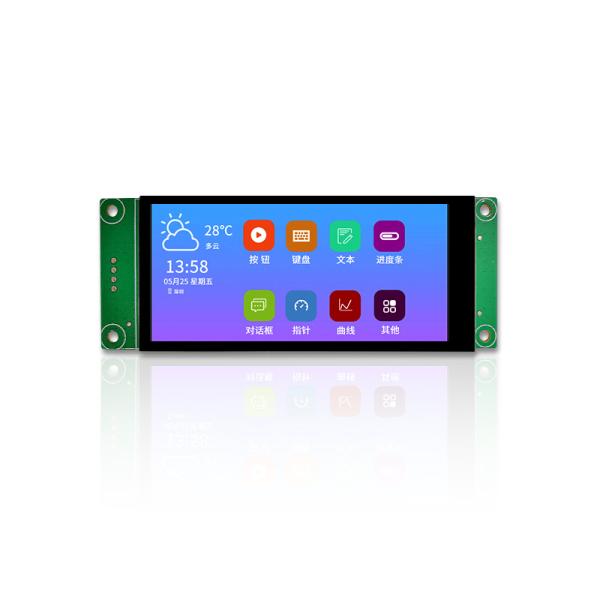 3.4 inch UART TFT display module side view