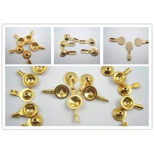 China Reusable Gold Plated Electrodes , Gold Cup Electrodes TPU Cables Material wholesale