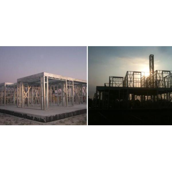 K type Modular Anti-Earthquake light gauge steel framing Prefab House