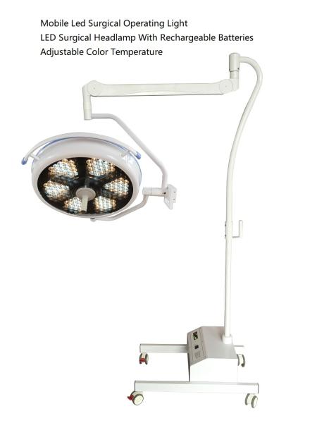 Quality Mobile LED Operating Room Lights LED Surgical Headlamp Adjustable Color Temperature for sale