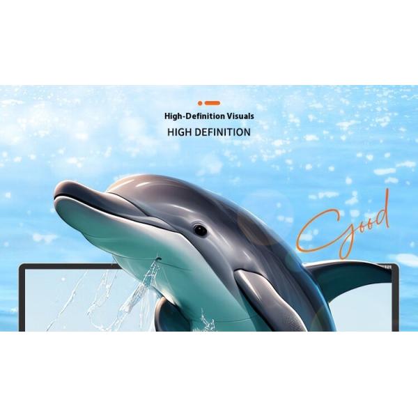 High Brightness Waterproof Lightning-Proof Outdoor Wall-Mounted Advertising Machine Sunscreen LCD Display for Outdoor Ads