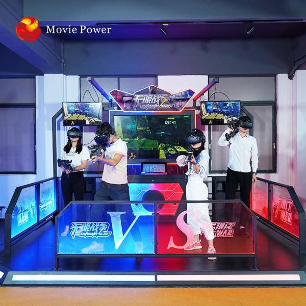 Quality VR Aircraft Game Machine 9D Infinite War Shooting Simulator Stand Motion Equipment for sale