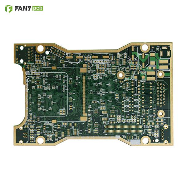 Half hole 6L ENIG 1.0MM HDI printed circuit board PCB for 5g