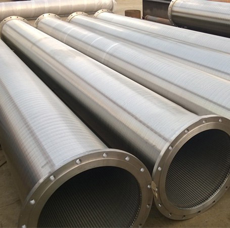 Length 0.25m-3m Johnson Wedge Wire Screens for Filtration Efficiency