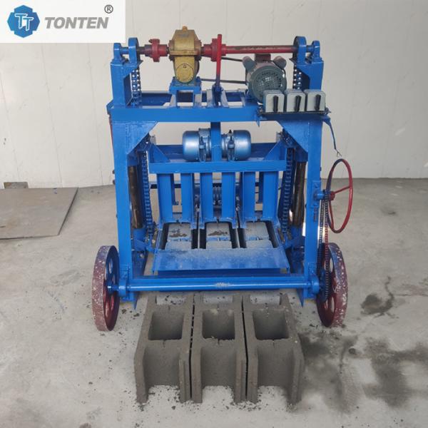 Quality Floor Brick Making Machine Platform Vibration Mobile Block Molding Machine for sale