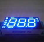 Multiplexed Triple Digit Seven Segment LED Display Ultra White For Heating /