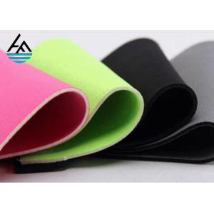 China Waterproof 2mm Neoprene Fabric Sheets ,  Embossed Neoprene Rubber Sheet Fabric on sale