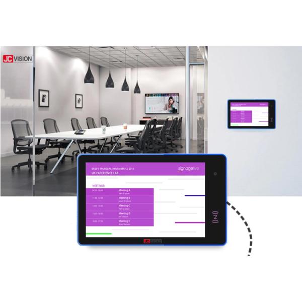 10.1 Inch POE Meeting Room Display Screens IPS WiFi Android Conference Room Scheduler