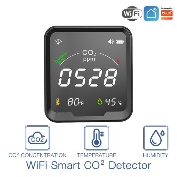 Quality Wifi Smart Co2 Detector 3 In 1 With Oled Display for sale