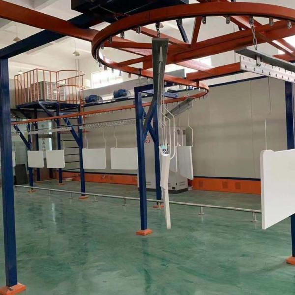 Quality Custom Overhead Conveyor Coating Line Conveyor Paint Line For Large And Bulky Items for sale