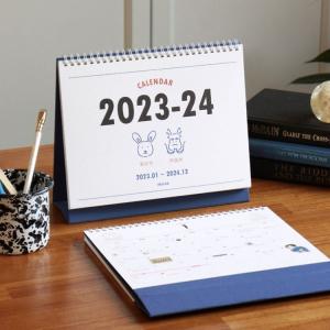 China Custom Printing Art Paper Mini 2024 Desk Calendar wholesale
