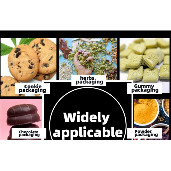 Irregular-Shaped Barrier Candy Bags Custom Printing For Gummies Chocolates