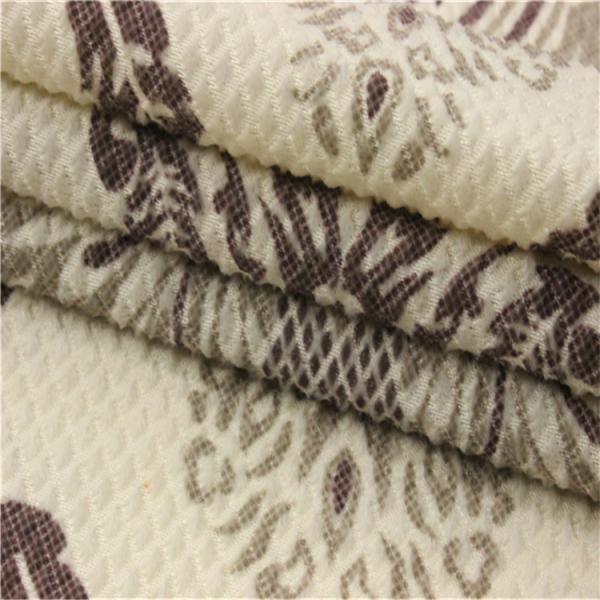 Quality 100 Polyester Bright Upholstery Fabric Embossed With Rubber Patch Fabric for sale